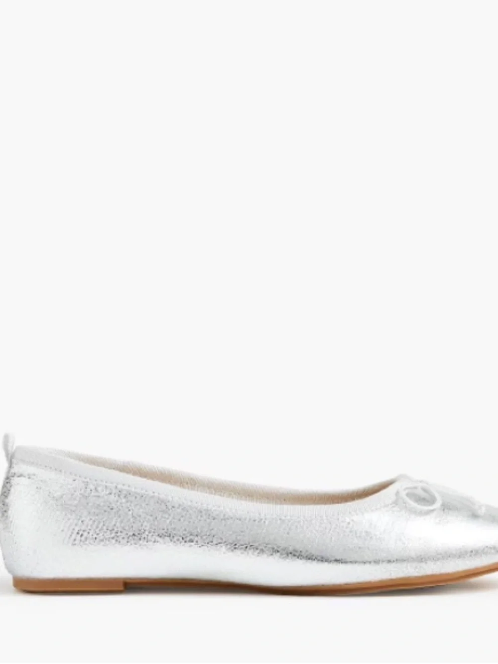 J. Crew shiny metallic